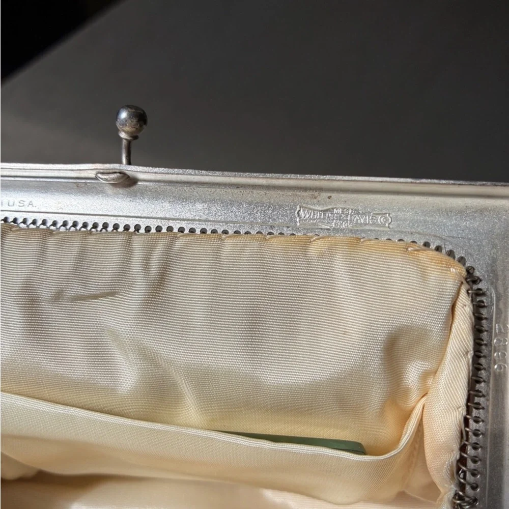 Vintage Whiting & Davis Silver Mesh Evening Bag